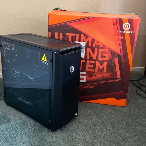 Cyber power PC, keyboard, and mouse - Picture 2 of 11